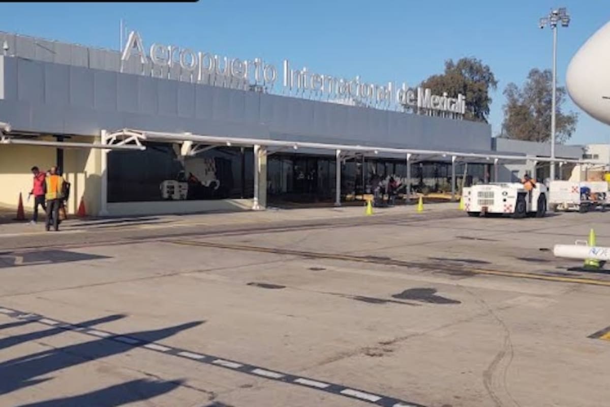 Crece flujo de pasajeros vía área a Mexicali