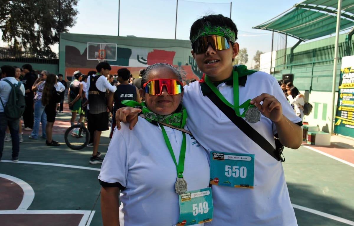 La edición 19 de la CONALEP 5K concluyó con la participación de integrantes de la comunidad educativa y sus familias en una jornada dedicada al deporte y la convivencia. Foto: Cortesía