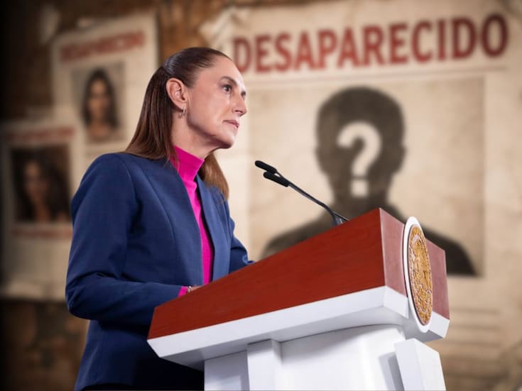 Gobierno federal presentará en febrero informe con “números reales” de personas desaparecidas en México, anuncia Sheinbaum