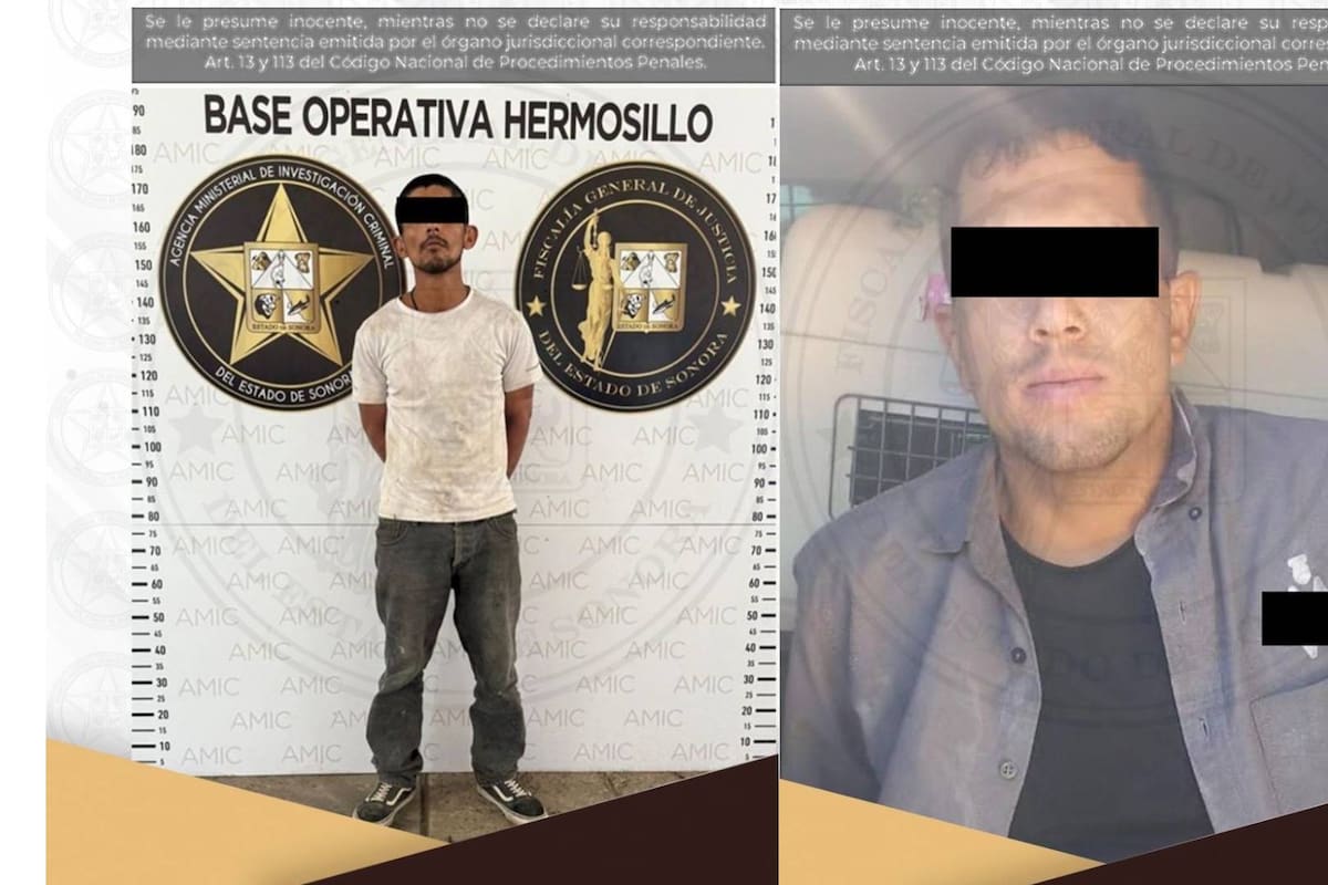 Vinculan a proceso a dos miembros de un grupo criminal en Hermosillo