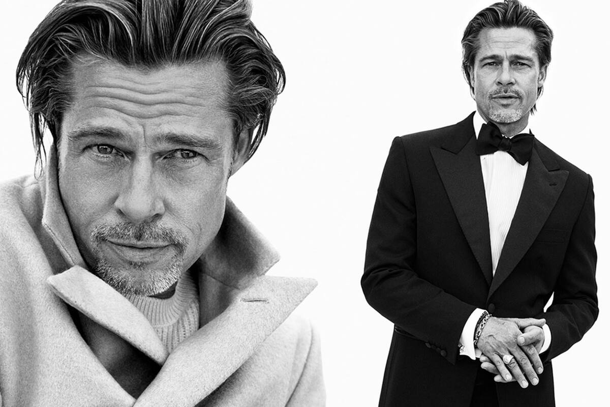 A sus 56, Brad Pitt protagoniza campaña de la firma Brioni