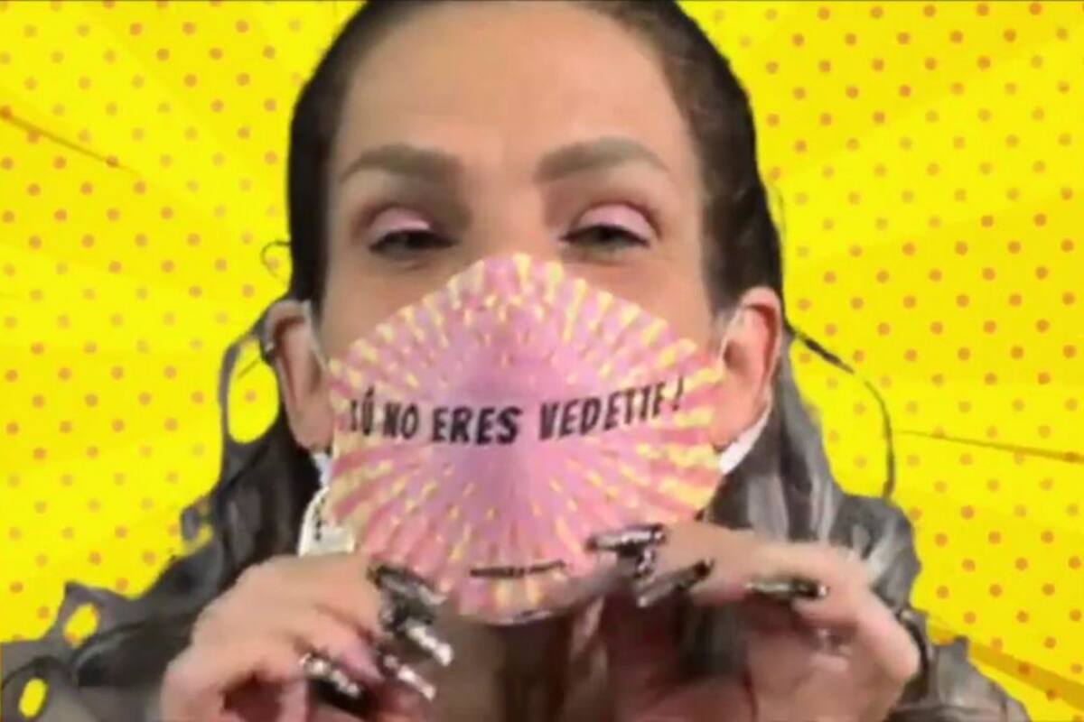 Con sus famosas frases, Niurka lanza su línea de cubrebocas