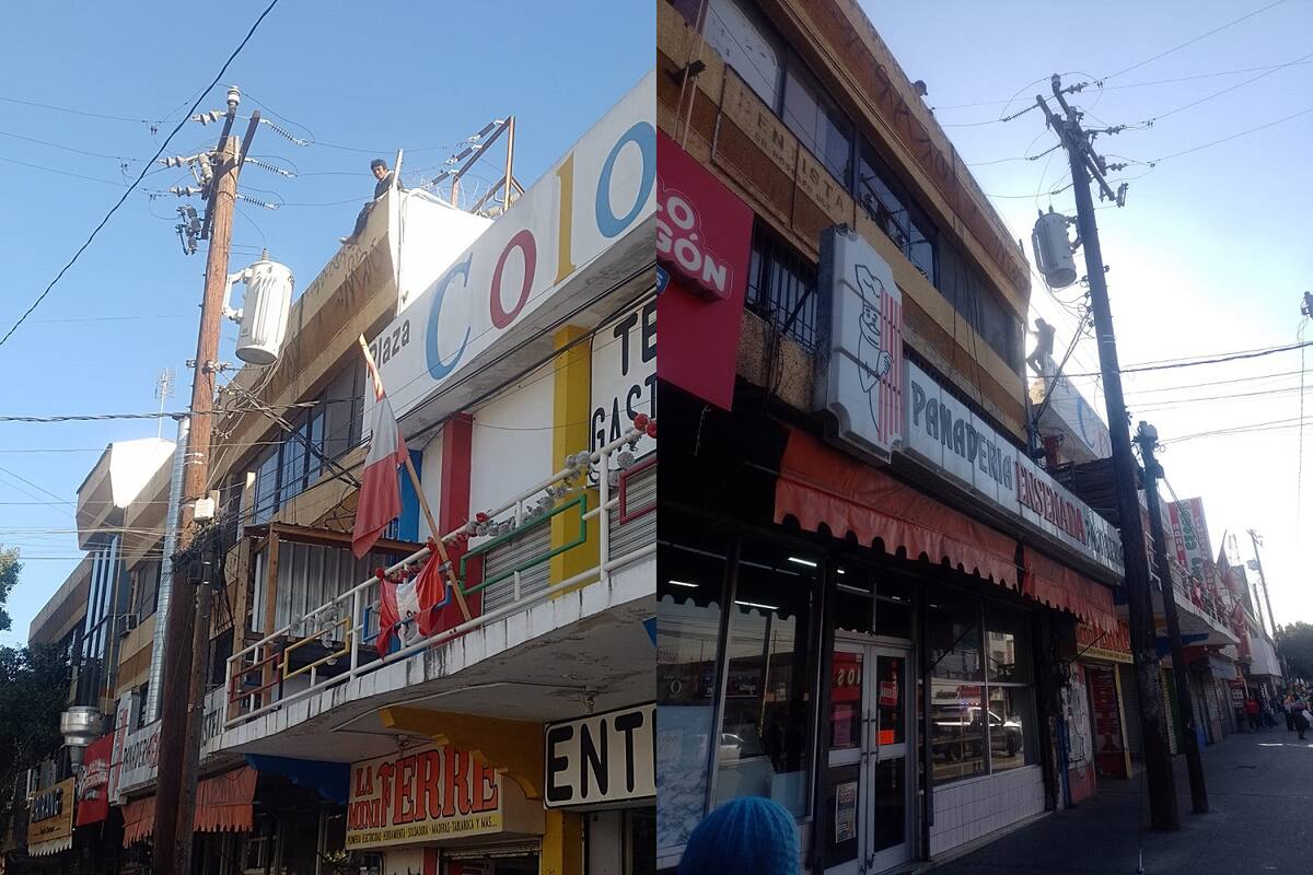 Hombre intenta lanzarse desde un edificio en la Zona Centro de Tijuana