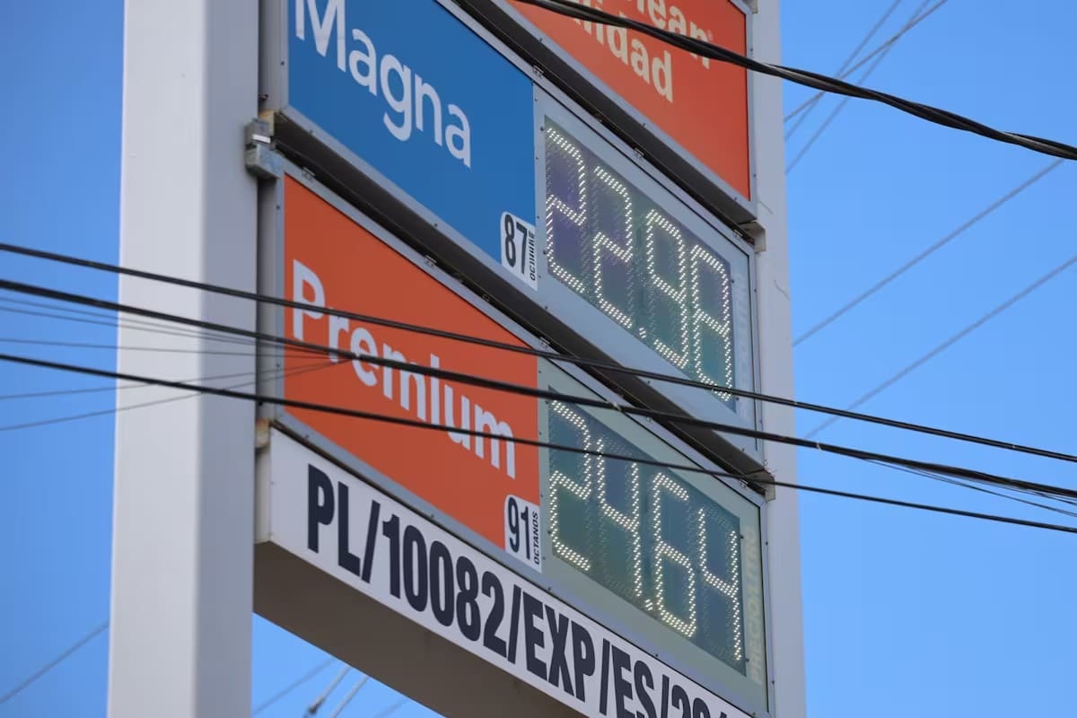 Gasolina Magna se vende en promedio en 22.64 pesos en Mexicali