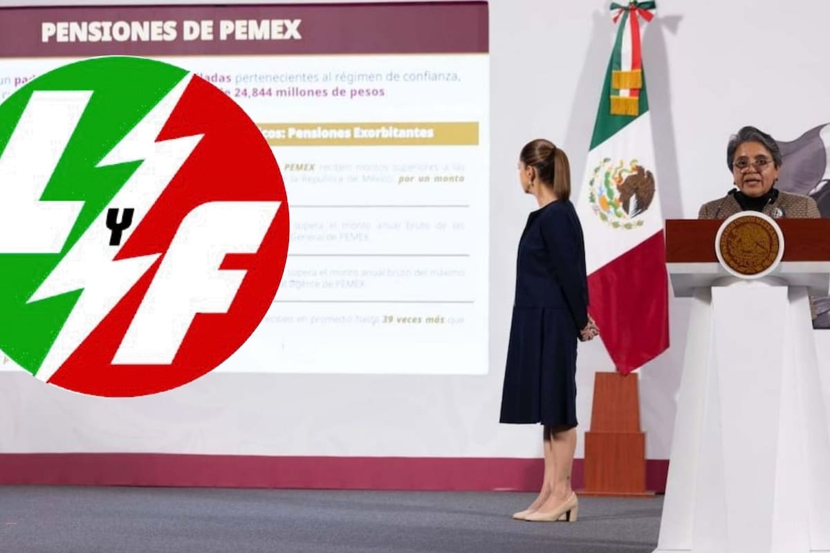 Secretaría Anticorrupción revela pensiones millonarias de extrabajadores de Luz y Fuerza del Centro; 544 pensionados cobra más que la presidenta
