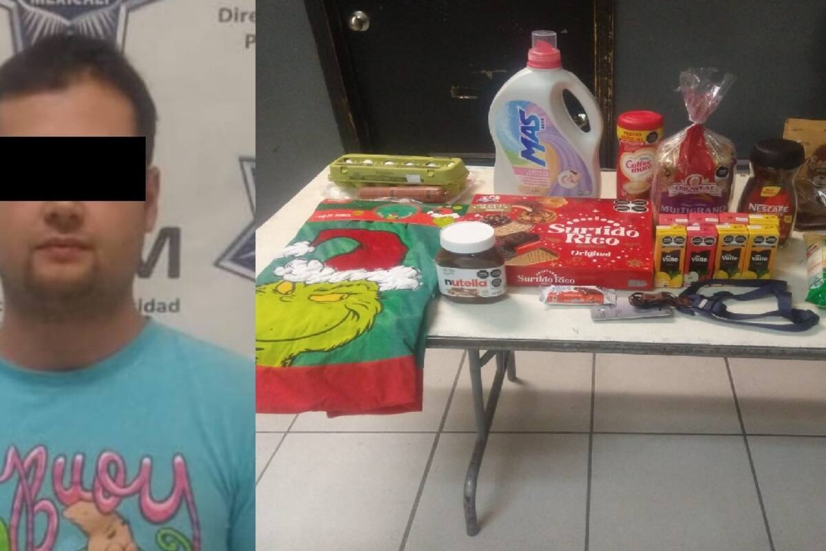 Quiso hacer el “super”, sin pagar