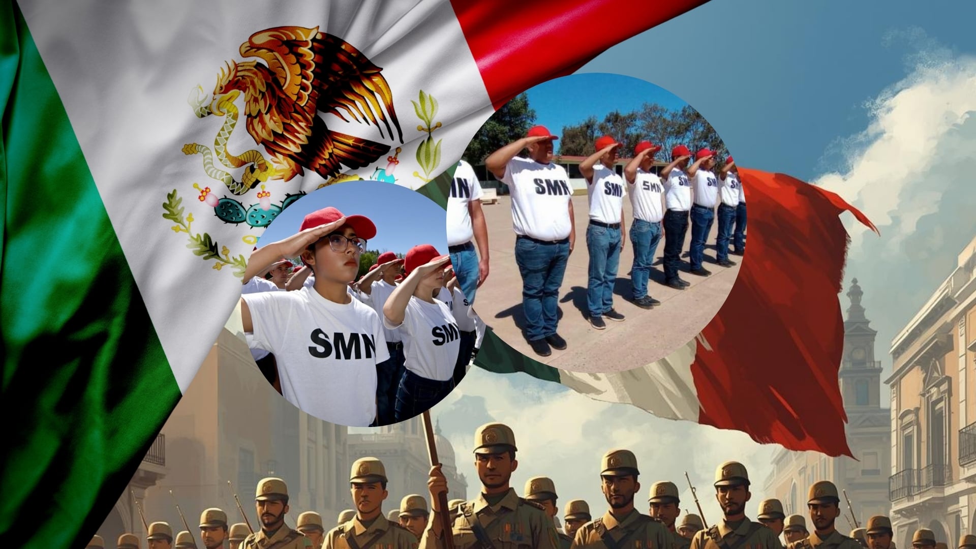 Servicio Militar Nacional en México: Conozca la evolución histórica y los cambios obligatorios para 2026 (GobMSantaIsabelXiloxoxtla/GobZacatecas/Canva)