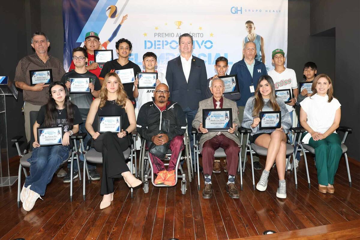 Entregan el Premio al Mérito Deportivo 2023