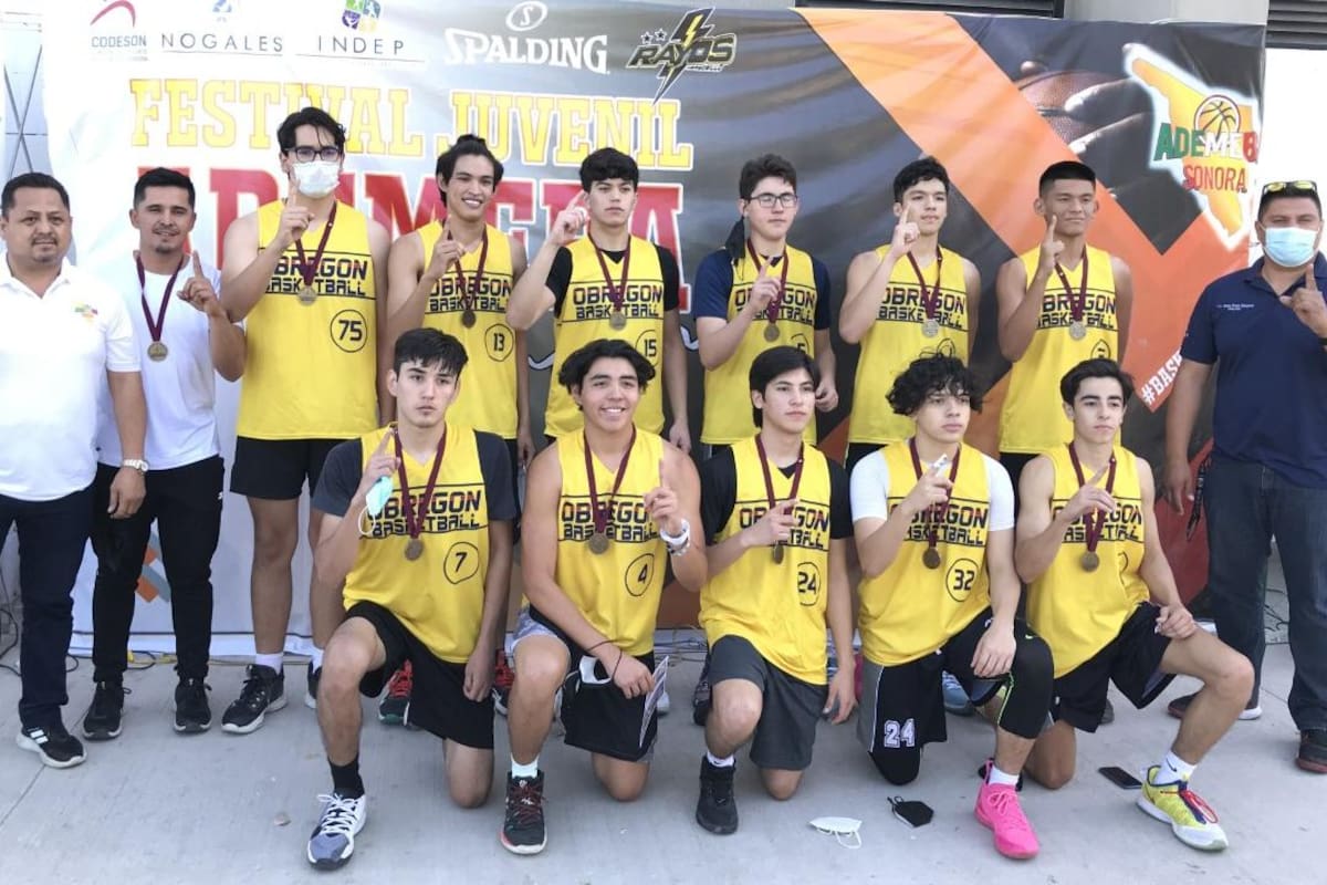 Festiva Estatal de Basquetbol Juvenil corona a sus campeones