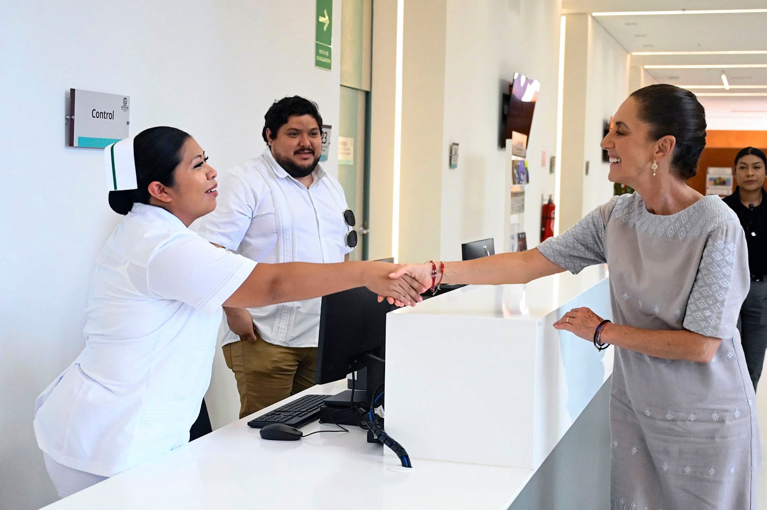 Mérida, Yucatán. 17 de mayo 2026. La presidenta constitucional de los Estados Unidos Mexicanos, la Doctora Claudia Sheinbaum Pardo en Inauguración del Hospital General