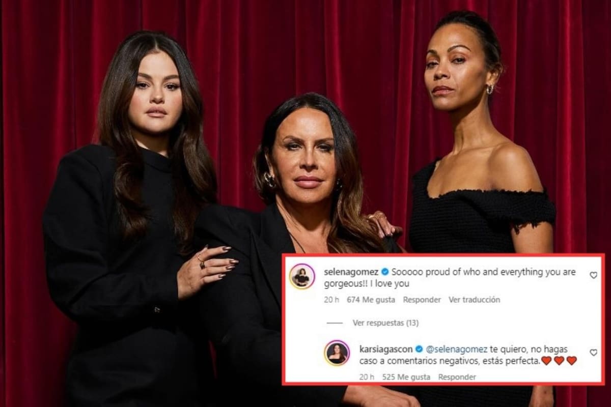 Karla Sofía Gascón defiende a Selena Gomez de las críticas: “Estás perfecta”