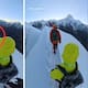 Muere alpinista tras caer por tomarse una selfie en el monte Nama, China