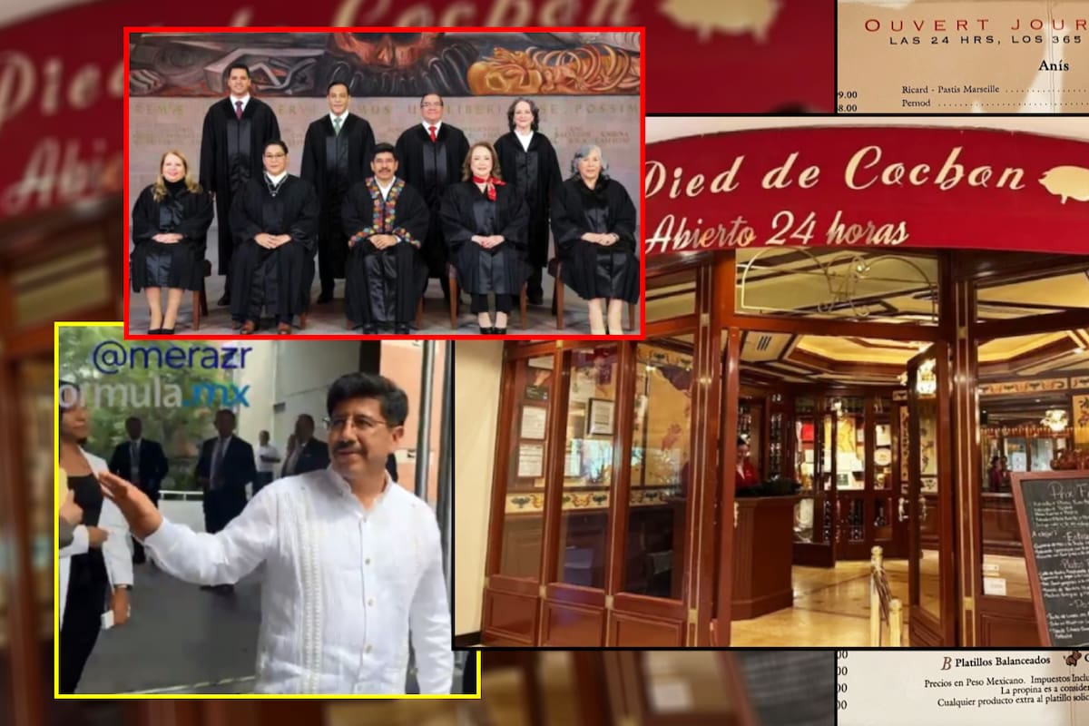 ¿Ministros salieron a festejar en lujoso restaurante en Polanco? Hugo Aguilar NIEGA reportes: “Es falsa la nota, trabajamos hasta la madrugada”, dice