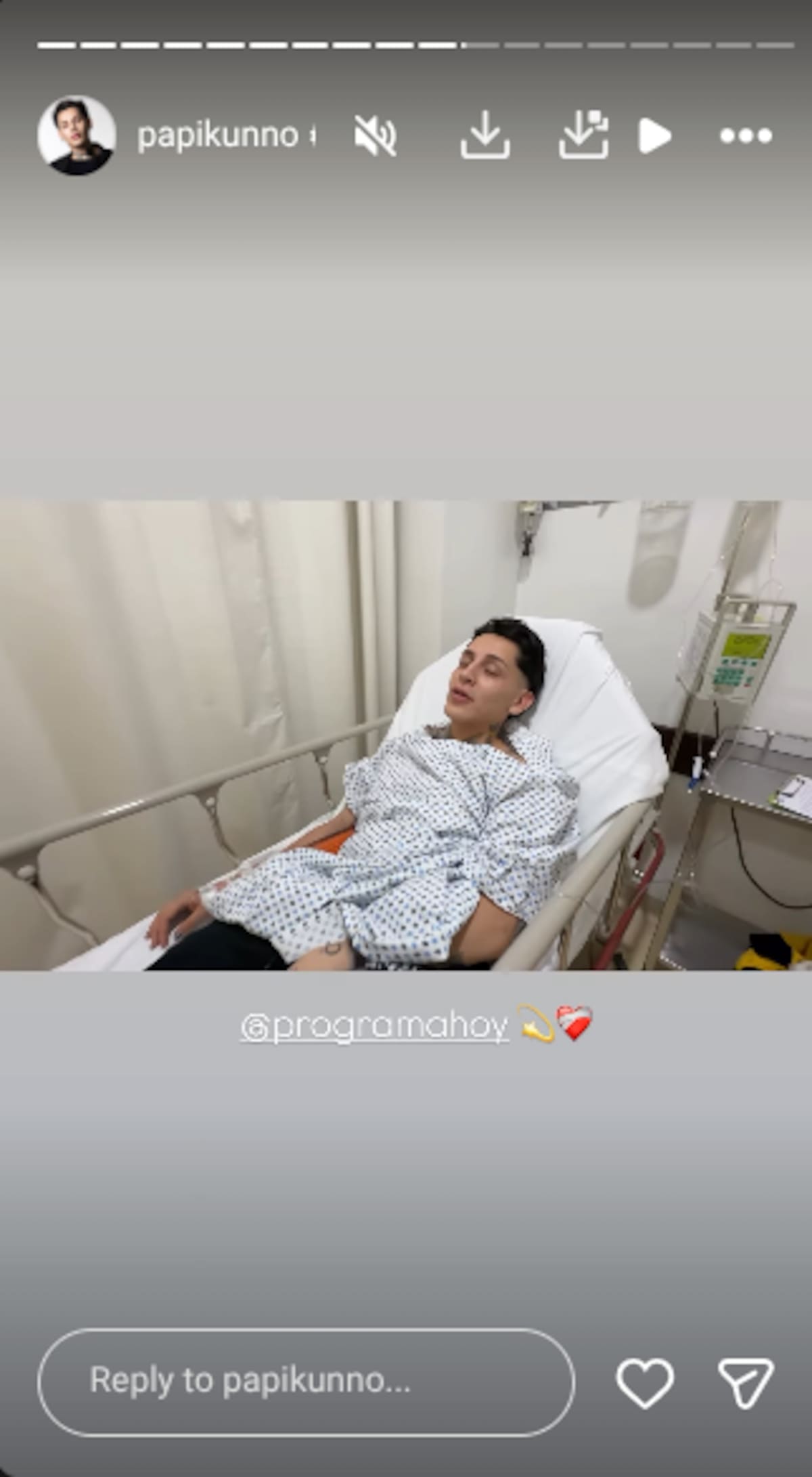 Kunno sufre accidente automovilístico | Instagram @papikunno