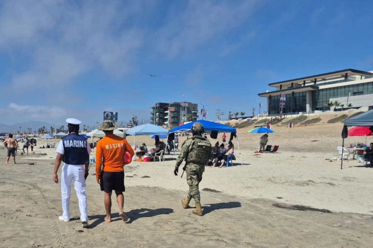 Inicia Operación Salvavidas para proteger a vacacionistas en playas de Baja California