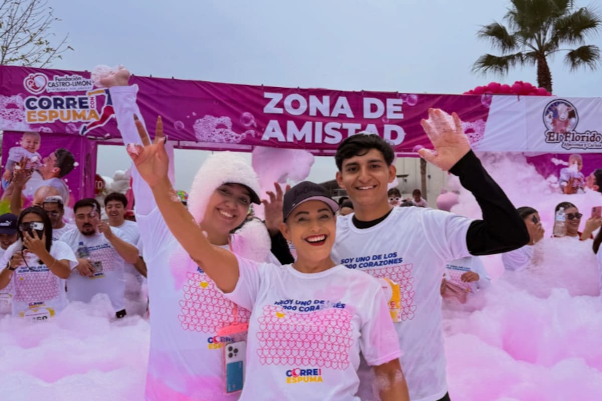 Más de 10 mil personas en Corre con Espuma de Castro-Limón