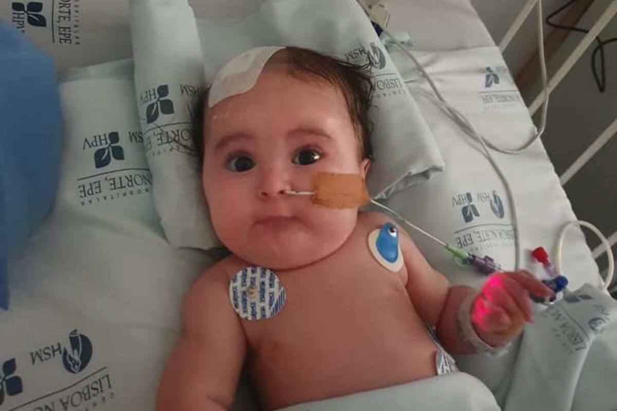 Matilde, la niña que requería la medicina más cara del mundo, está hospitalizada nuevamente