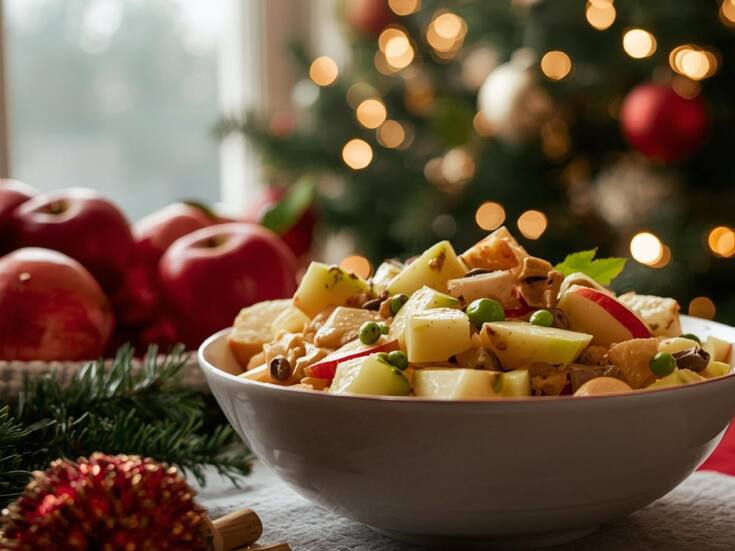 Ensalada de manzana fácil y rápida: receta paso a paso para preparar en casa