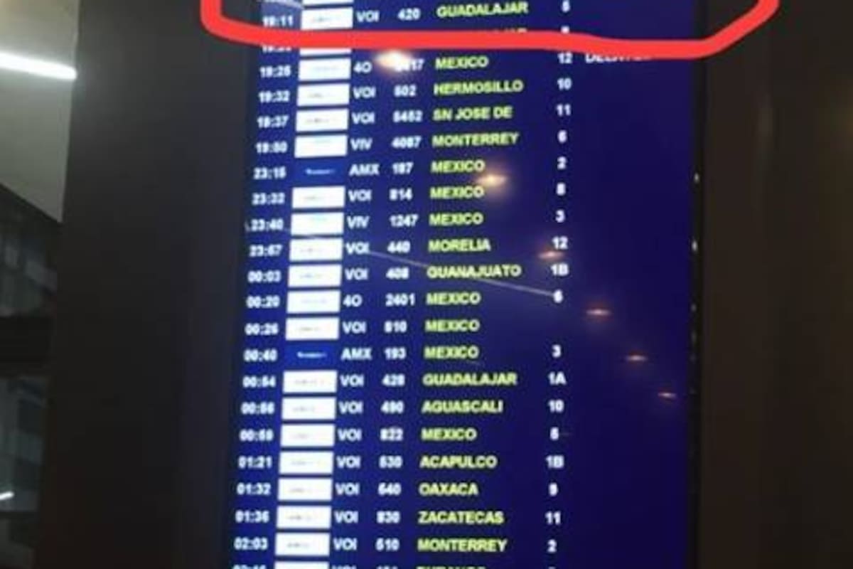 Cancelan vuelos a Culiacán de Tijuana tras arresto del hijo del "El Chapo"