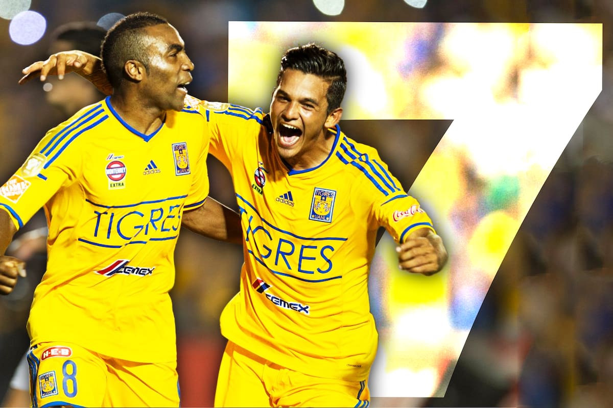 Todos los jugadores que utilizaron el número 7 en Tigres luego de haber sido retirado