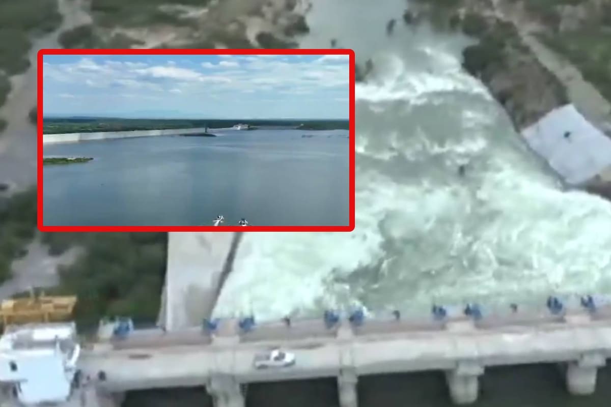 México cumple seis días enviando agua desde la Presa El Cuchillo hasta EEUU como parte del cumplimiento del tratado internacional de 1944, ¿qué significa?