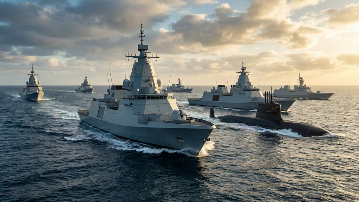 Gobierno arranca una transformación militar histórica: nuevos submarinos, fragatas de última generación y decenas de buques de guerra cambian el equilibrio del poder naval