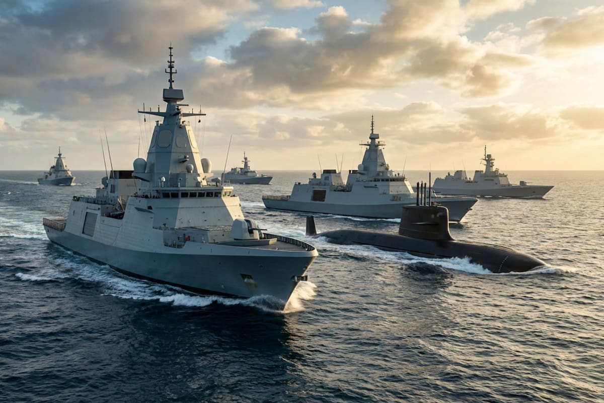 Arranca una transformación militar histórica: nuevos submarinos, fragatas de última generación y decenas de buques de guerra cambian el equilibrio del poder naval
