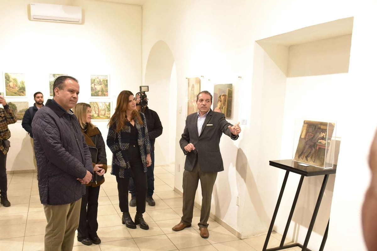 Antonio Astiazarán y Patty Ruibal destacan exposición del pintor Benjamín Coria