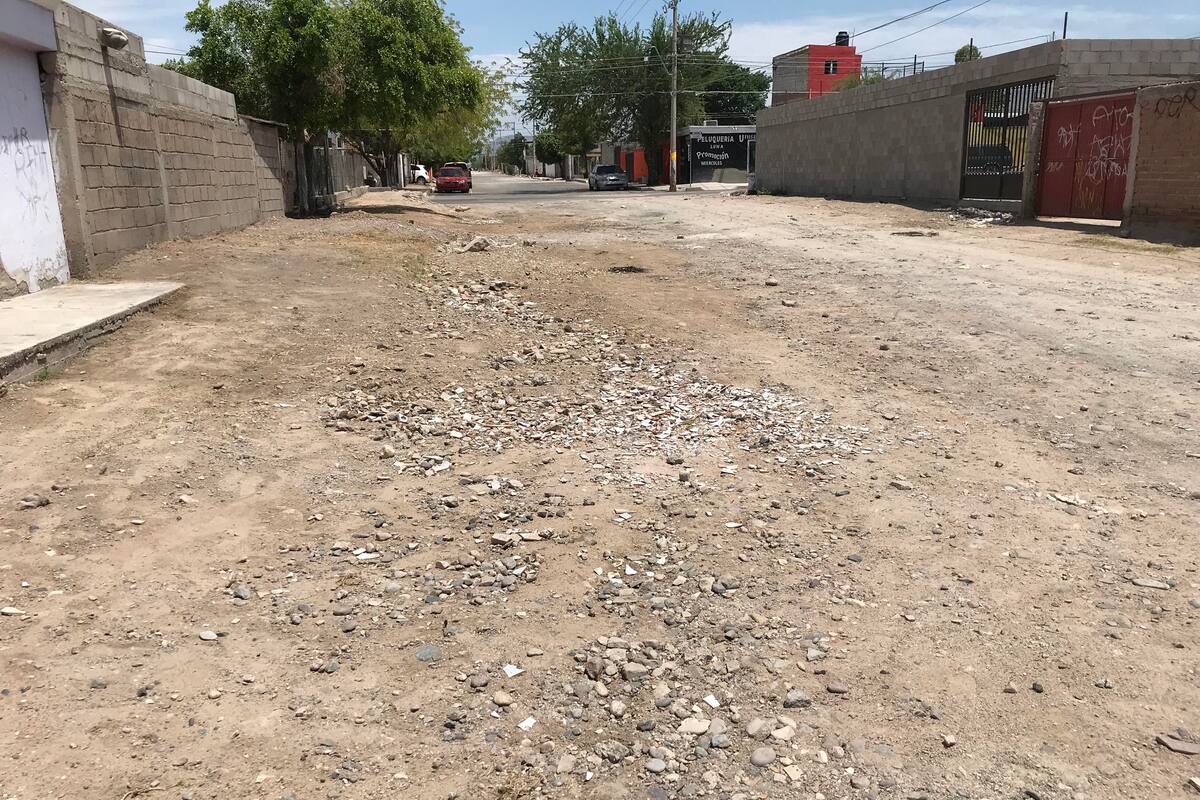 Temen "desaparezca" calle con las lluvias