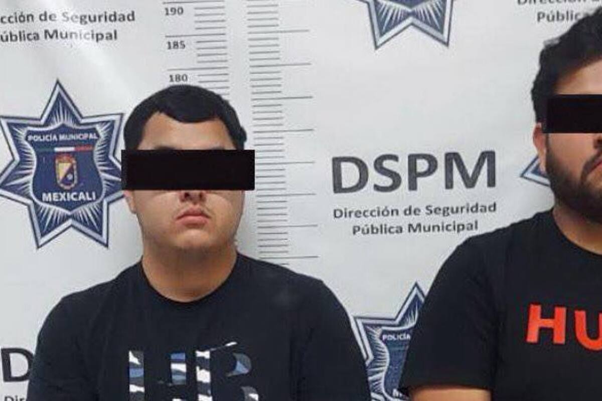 Detienen a dos sujetos en posesión de armas de fuego y droga