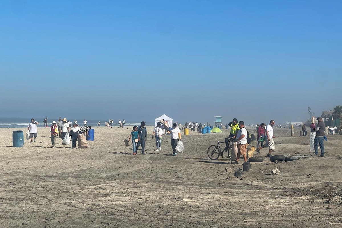 Limpiarán playa de Rosarito; gobierno pide el apoyo ciudadano