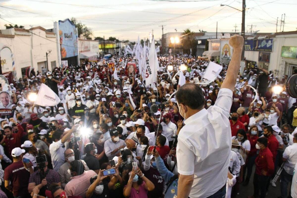 Elecciones Sonora 2021: Alfonso Durazo cierra con gran apoyo popular en Nacozari, Cananea y Agua Prieta