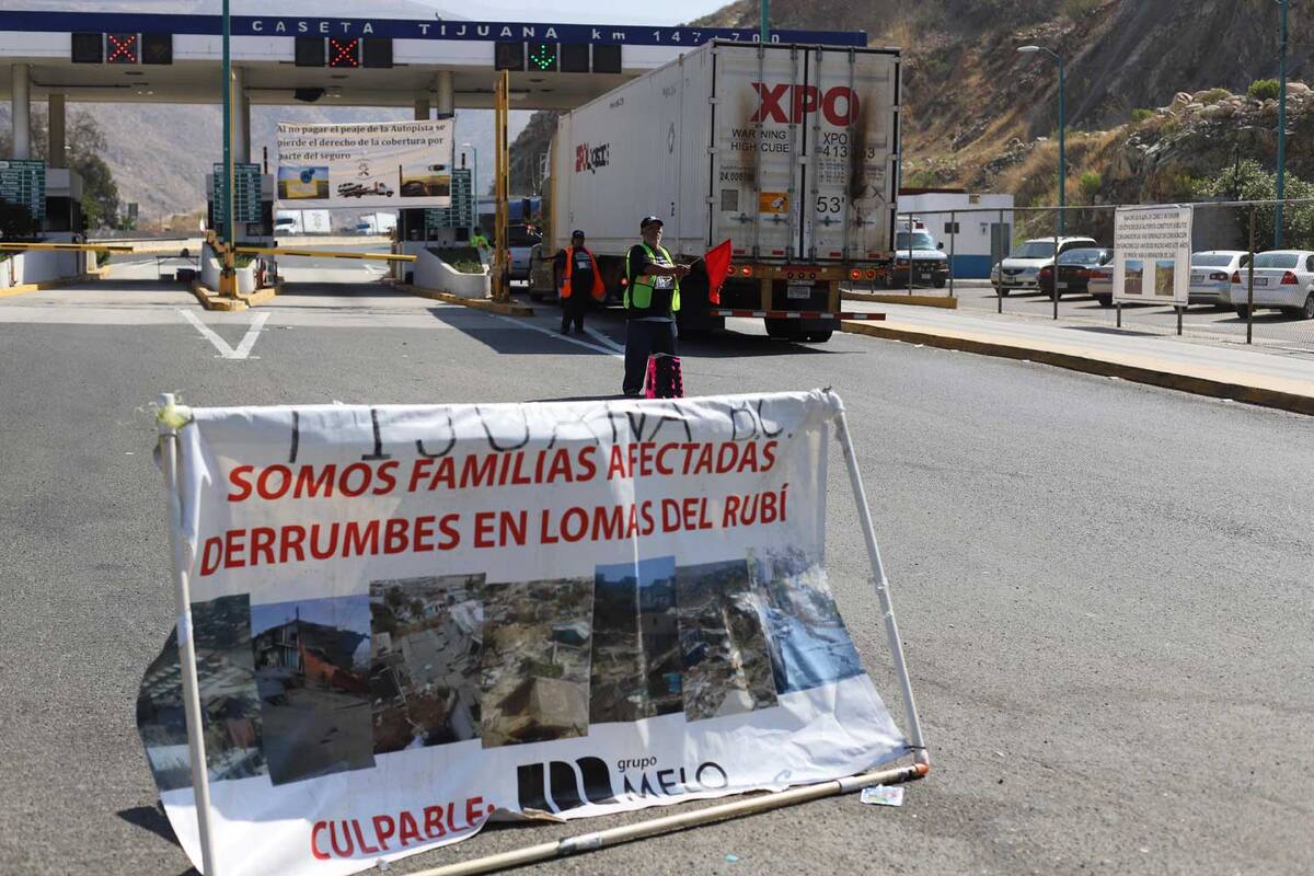 Toma de casetas cuesta 220 mdp a Capufe en BC