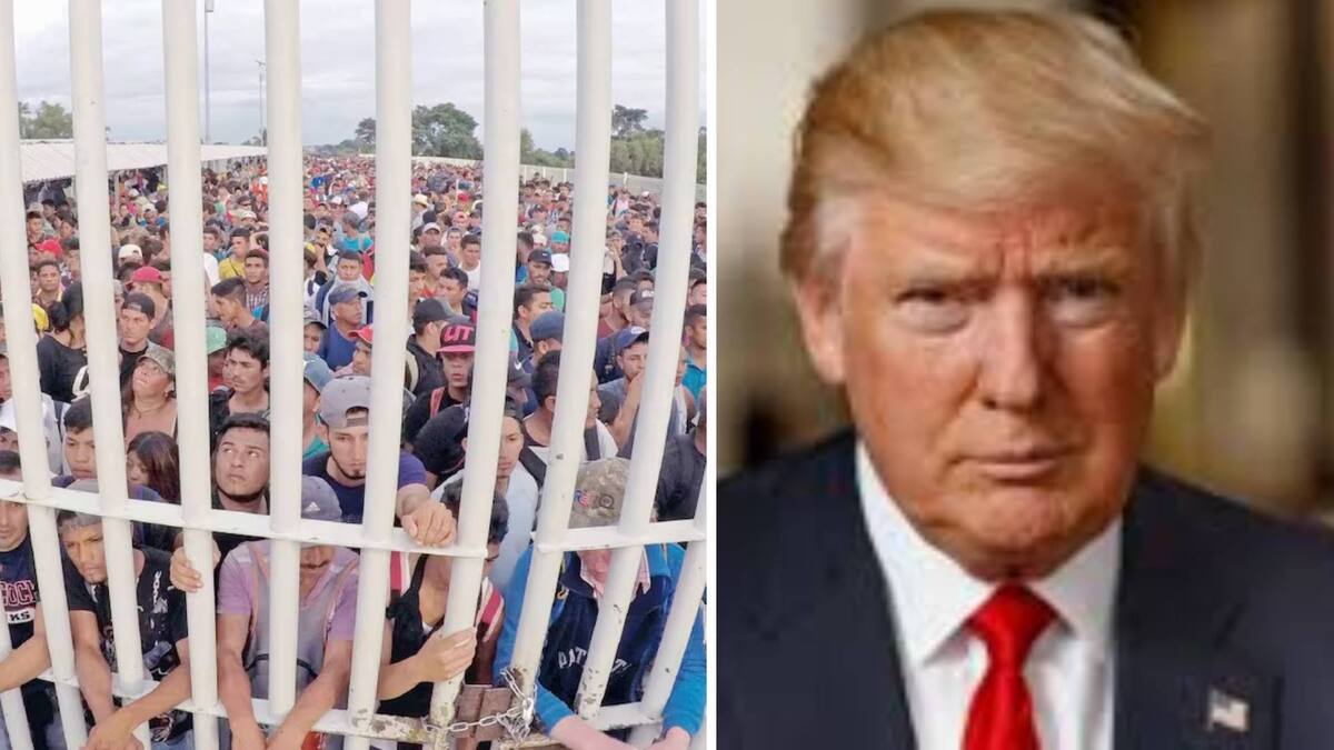 Trump prepara centros de detención cerca de México para deportaciones masivas. / Foto: Especial