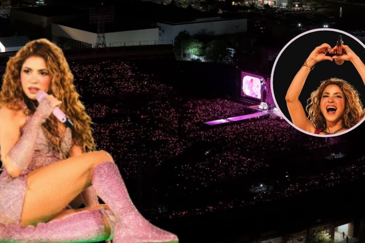 Shakira agradece a Hermosillo por su show número 50 de la gira “Las Mujeres Ya No Lloran World Tour”