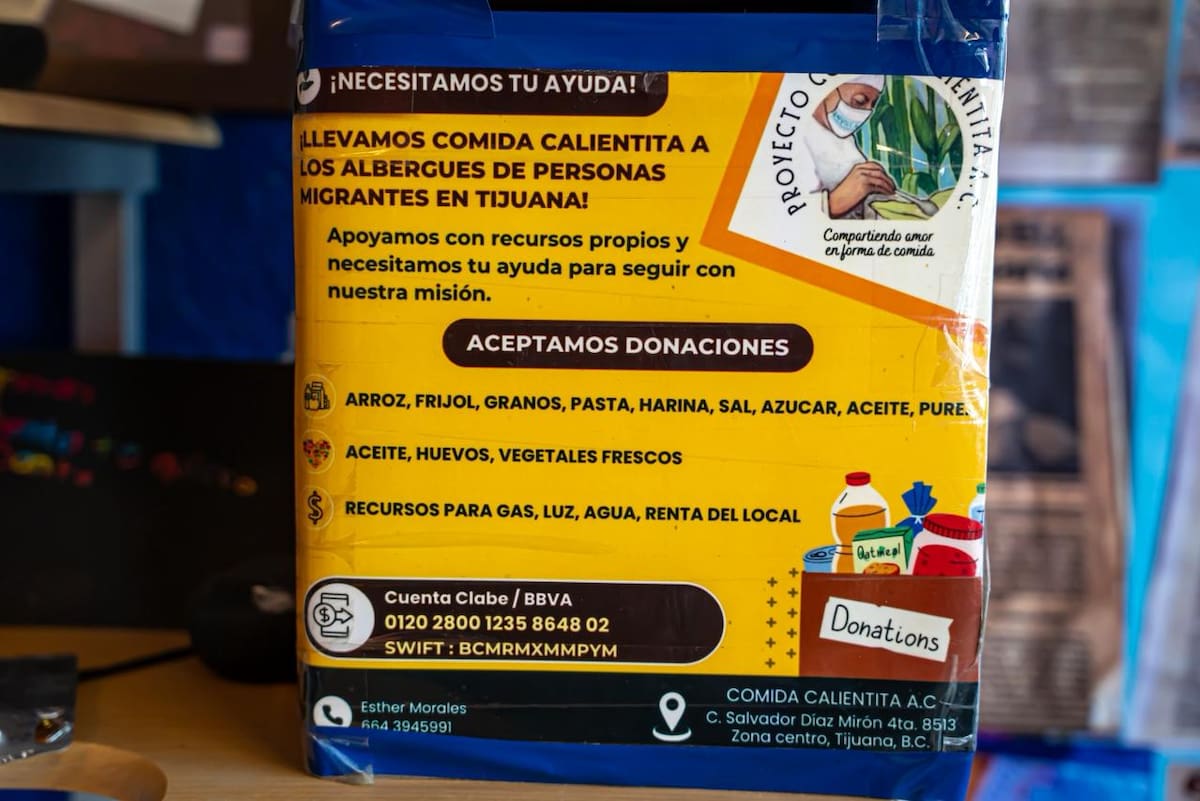 Esther Morales Guzmán, fundadora del proyecto “Comida Calientita”, señaló que la iniciativa atraviesa uno de sus momentos más complicados debido a la gentrificación y a la disminución de donaciones.