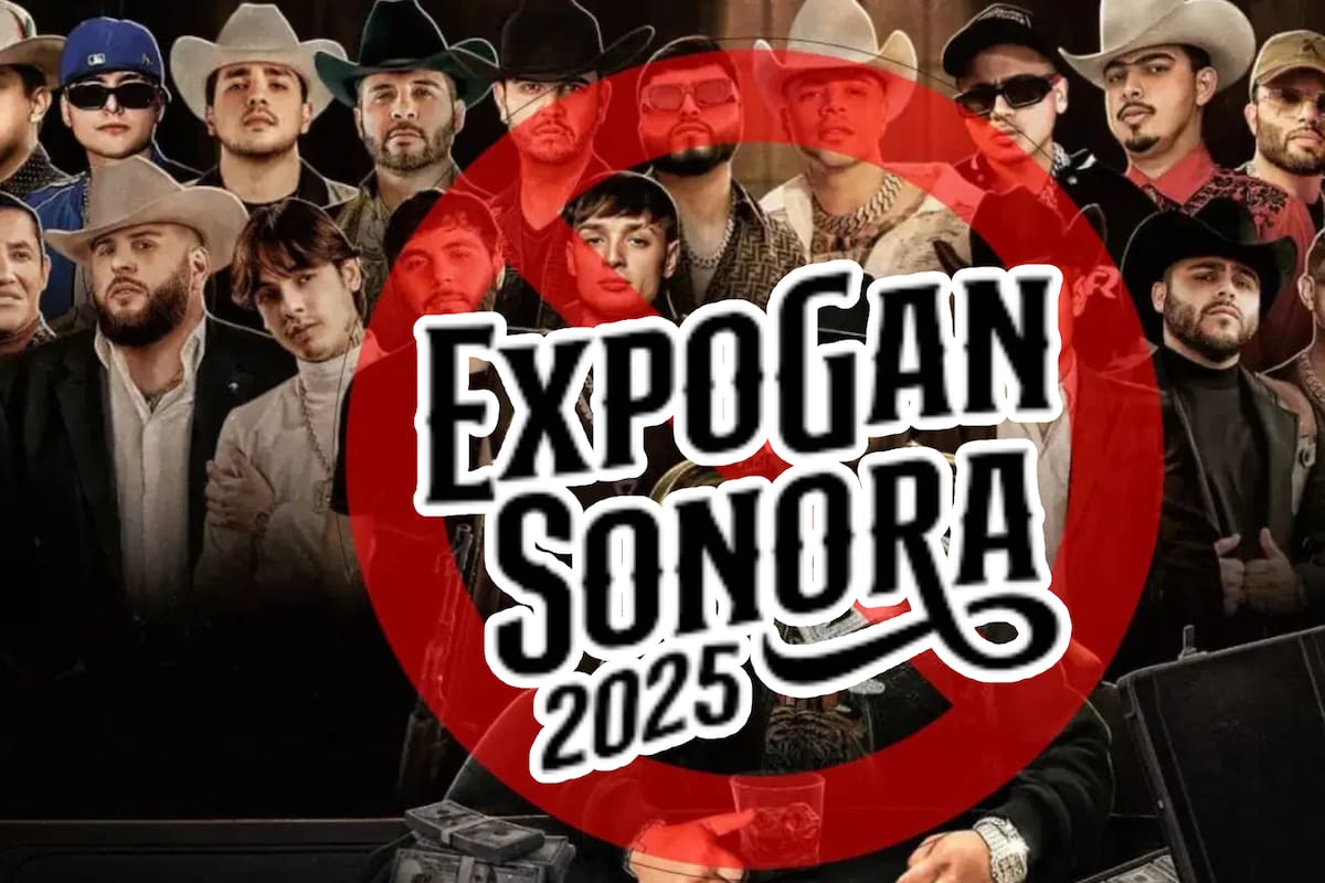 Prohíben narcocorridos en Expogan Sonora 2025; “la apología no se debe fomentar”