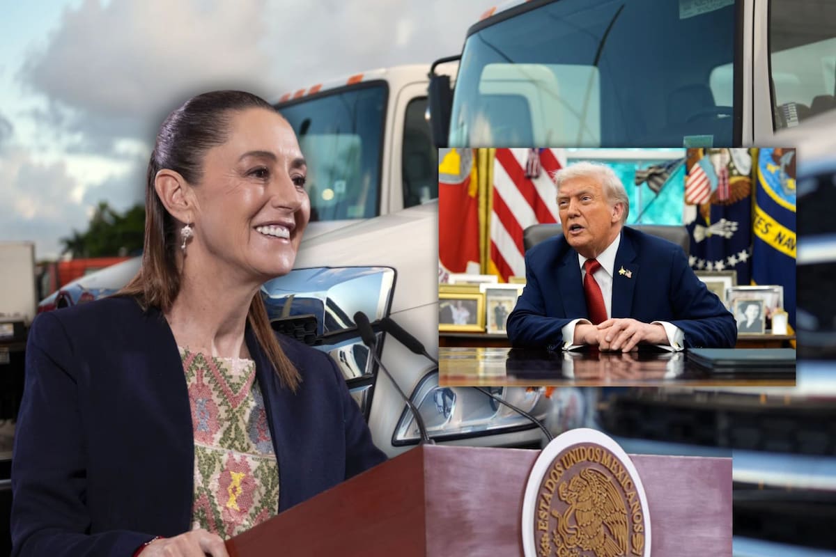 Sheinbaum pide a Trump “consideración” para México ante los nuevos aranceles a camiones pesados que entrarían en vigor el 1 de octubre