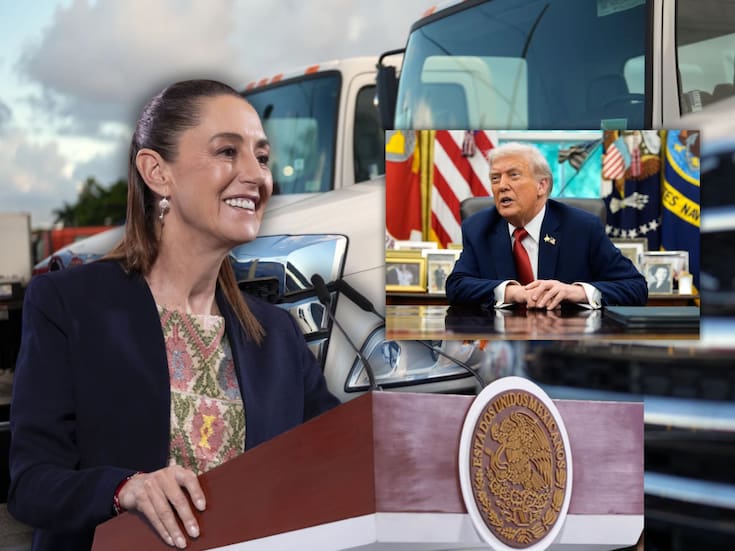 Sheinbaum pide a Trump “consideración” para México ante los nuevos aranceles a camiones pesados que entrarían en vigor el 1 de octubre