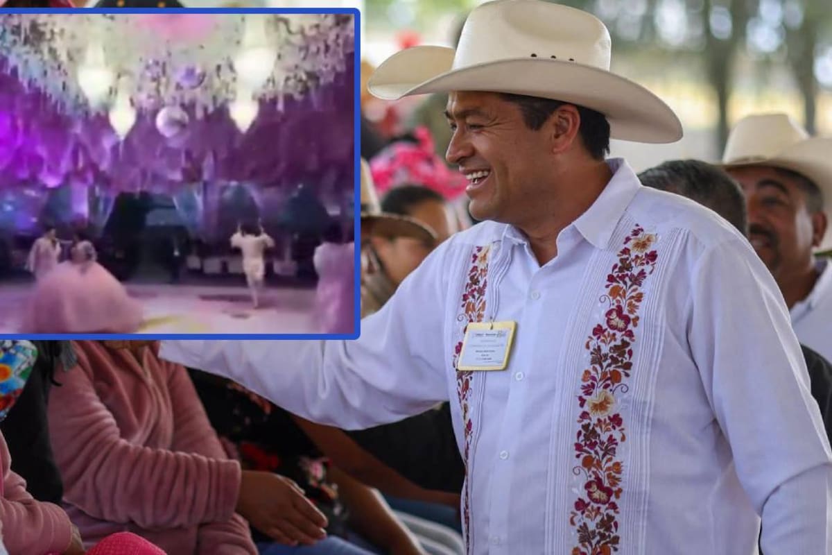 Fiesta de XV años de hija de alcalde de Chignahuapan genera críticas por presunto lujo excesivo tras lluvias en Puebla; los accesos hacia la hacienda donde fue el festejo, al parecer fueron pavimentados días antes, según denunciaron ciudadanos