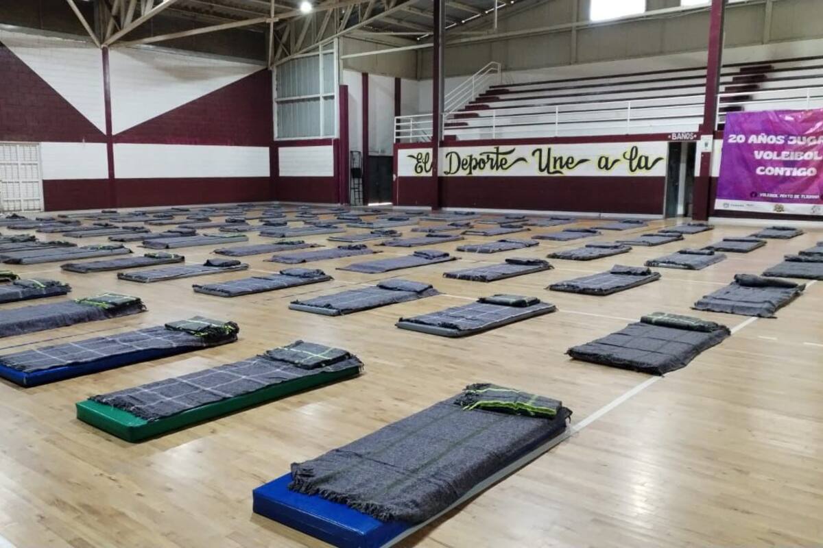 Alistan refugios ante pronóstico de lluvias