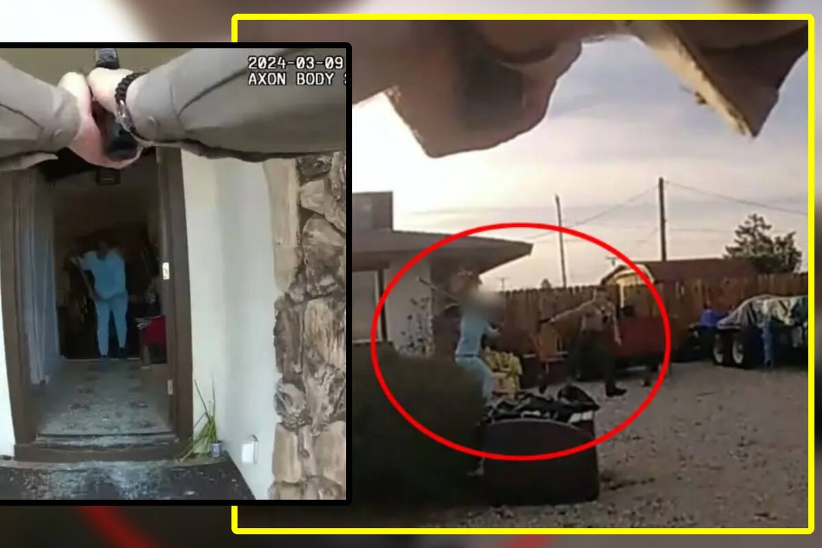 VIDEO: Momento en que adolescente con autismo muere baleado por un policía en California