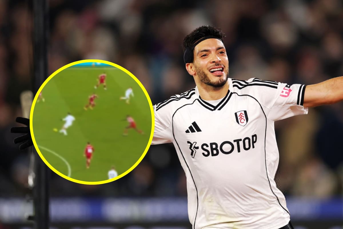 Raúl Jiménez asiste de forma fantástica en el empate del Fulham ante el Liverpool