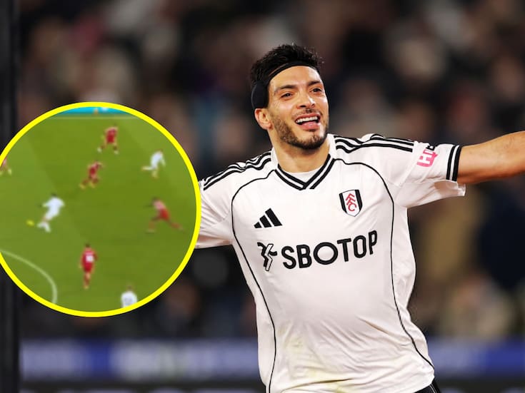 Raúl Jiménez asiste de forma fantástica en el empate del Fulham ante el Liverpool