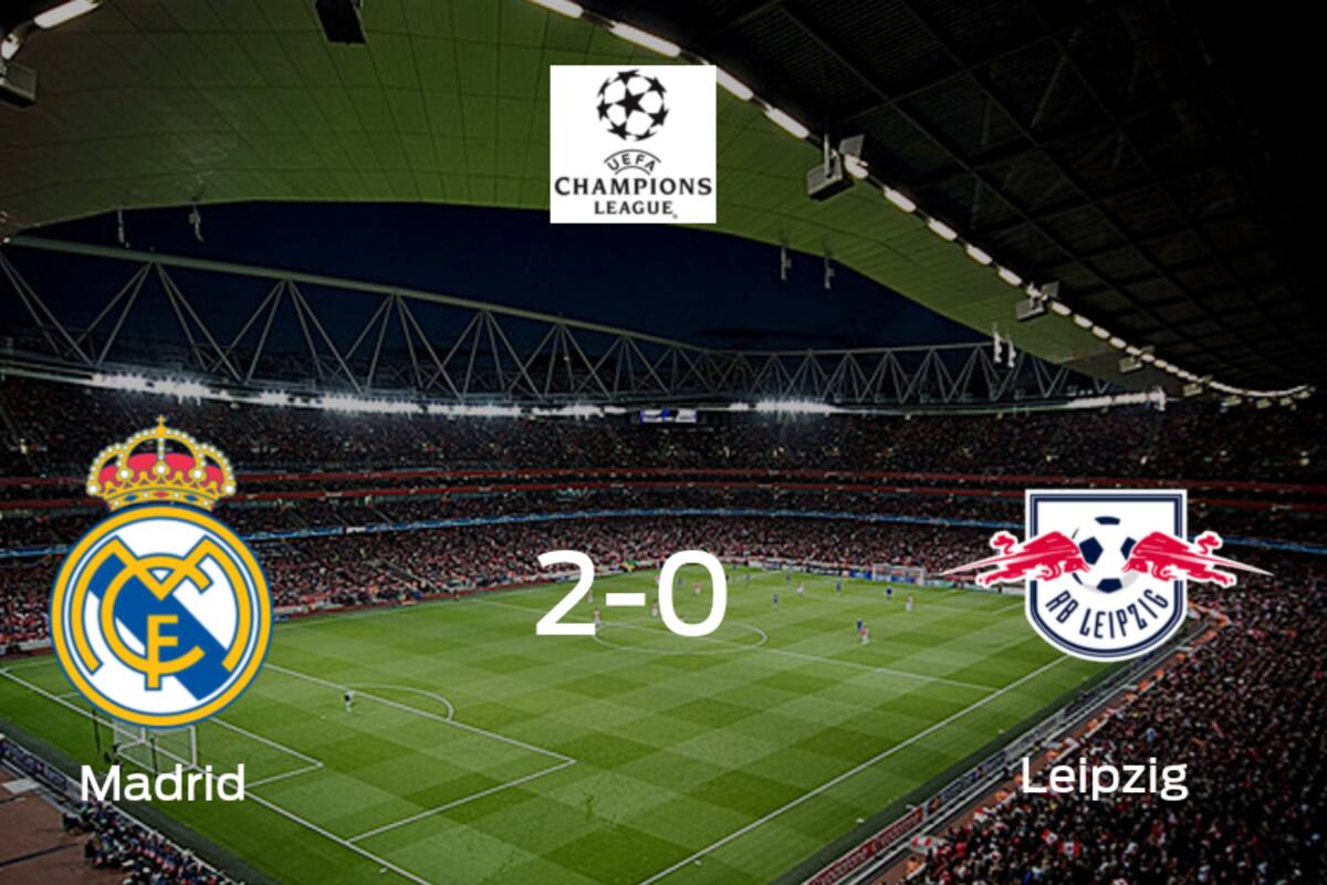 Tres puntos para el equipo local: Real Madrid 2-0 RB Leipzig