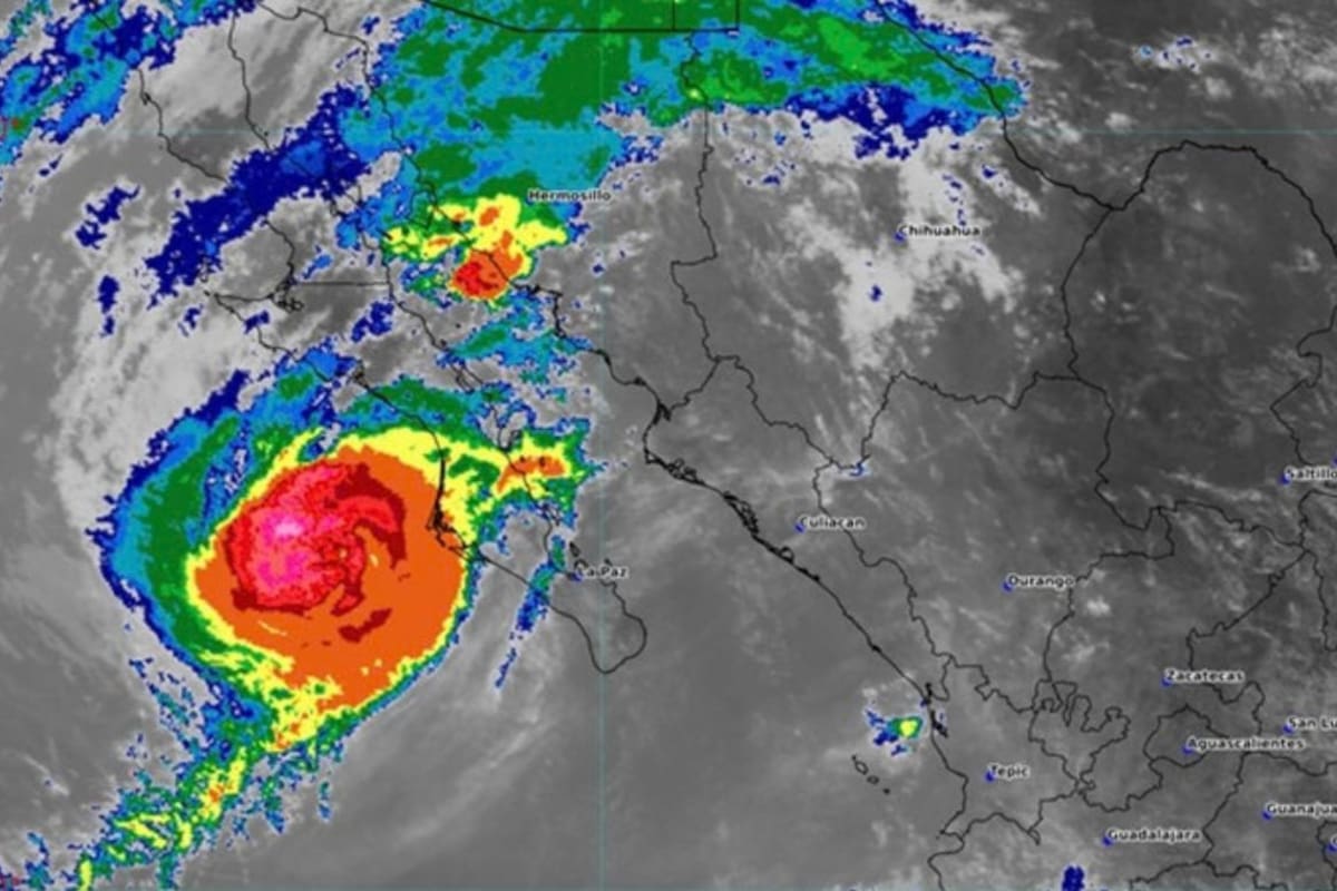 Huracán Polo podría llegar a Sonora como categoría 3 algo que no ocurría desde hace una década, según Conagua