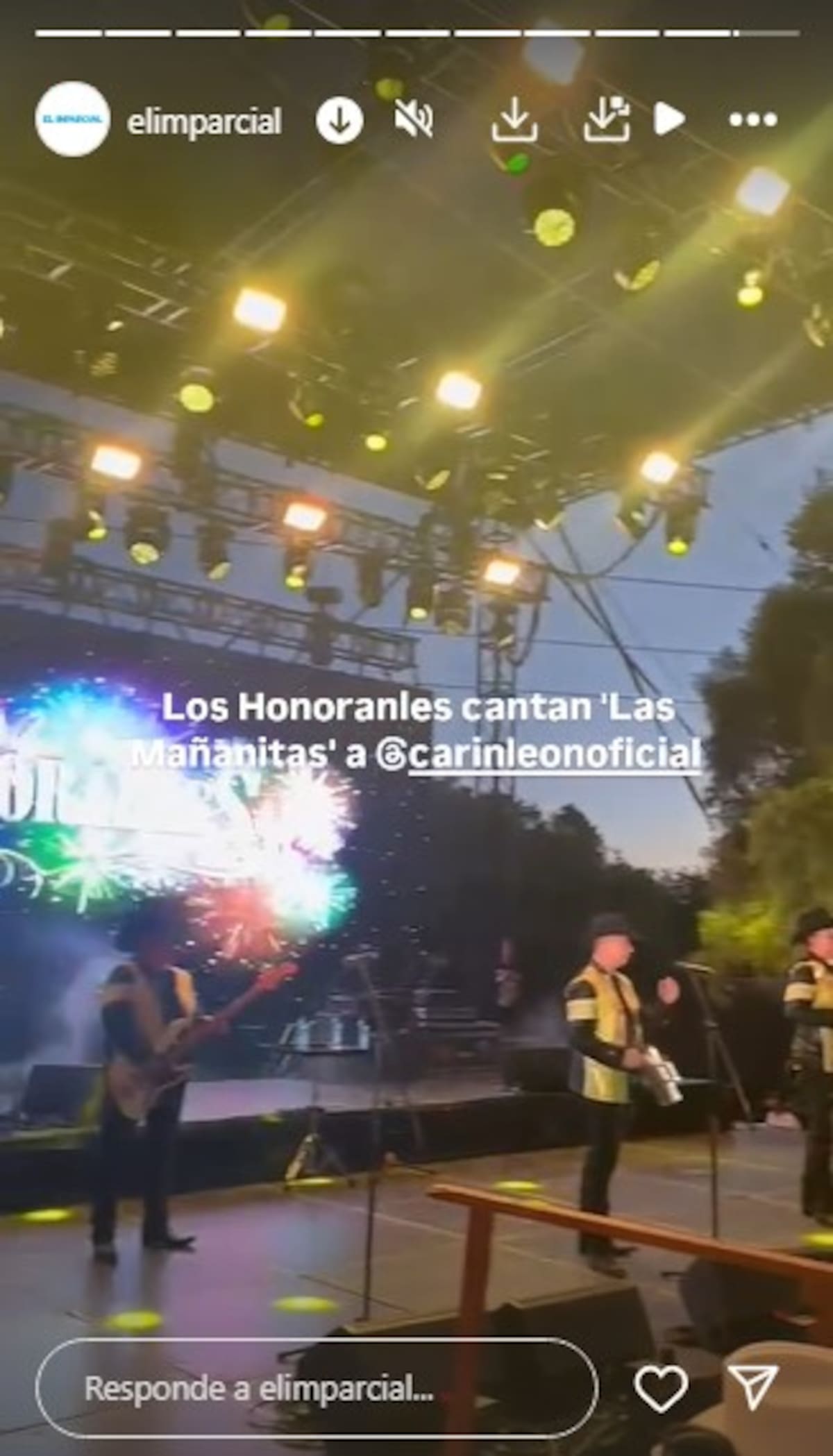 Los Honorables entonan las mañanitas para Carín León
