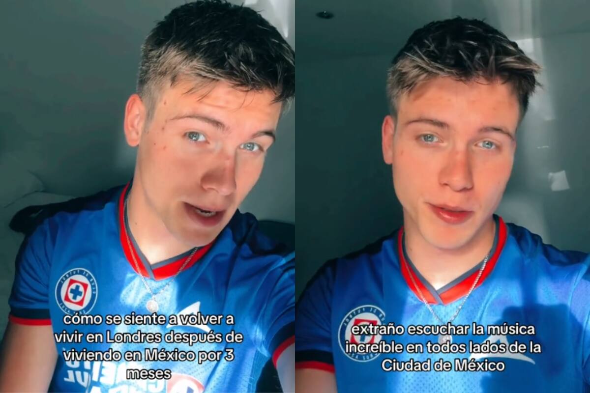 Joven británico comparte qué es lo que más extraña de México tras regresar a Londres (VIDEO)