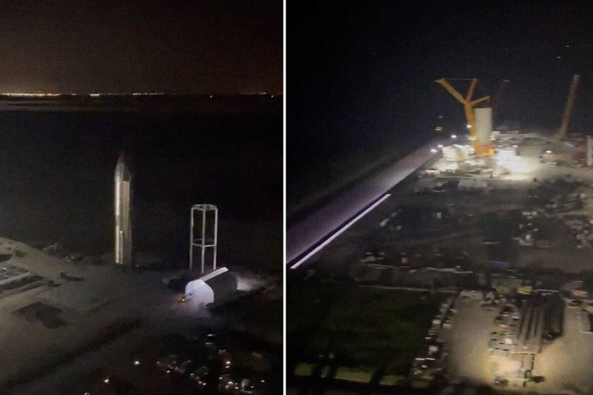 Elon Musk muestra una vista panorámica de las obras de su 'ciudad espacial' Starbase
