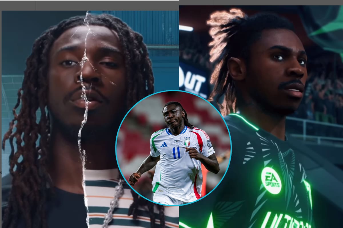 Moise Kean, futbolista italiano, estará en la banda sonora del EA FC26